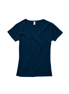 5490-04 6.2オンス CVC フライス Tシャツ