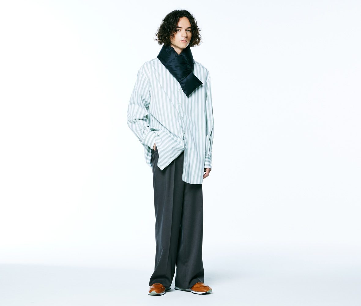身長175cm Fサイズ 002.ブラック 着用